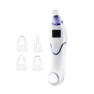 Vacuum blackhead remover pore with hot and cold treatment skin care beauty professional Suction cleansing blackhead remover
