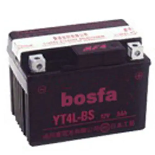 YT4L-BS motocicleta bateria adulto 12v 3ah selado manutenção bateria livre para motocicletas