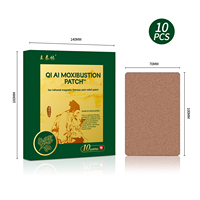 10 pièces/boîte – Patchs de moxibustion aux herbes pour le cou, les épaules, le dos, la taille et les jambes – Plâtre chinois pour le corps