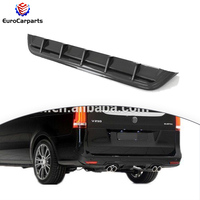 V-Class Vito W447 MBM Style diffuseur arrière mise à niveau de voiture pièces de carrosserie en Fiber de carbone lèvre arrière diffuseur de queue Auto Bodykit accessoire