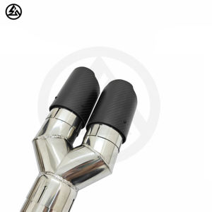 מערכת פליטה אחורית (Catback) מנירוסטה CSZ עם שסתום Valvetronic עבור ב.מ.וו S55 M2 קומפטישן F87 M2C 3.0T עם שלט רחוק - Product Image 3