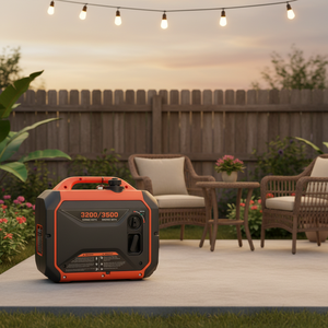 中国工厂 OEM 家用经济型便携式交流发电机 3.2kw 3500w 汽油发电机 手动启动 110V/230V 汽油发电机 12vDC 适用于电动汽车 - Product Image 1