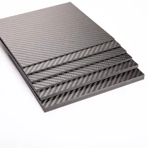 Carbon Fibre Plate Carbon Fiber Manufacturer Real 3K Carbon Fiber Sheets Plates 1mm 2mm 3mm 4mm 5mm 6mm 10mm