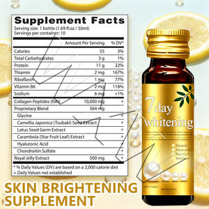 מחיר טוב 7 ימים הלבנה משקה אוראלי עור הבהרה תוספת חומצה היאלורונית - Product Image 2