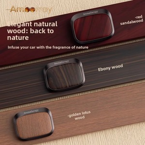 Nouveau diffuseur de parfum pour <span class=keywords><strong>voiture</strong></span> en métal imitation bois, longue durée, parfum léger, accessoires de <span class=keywords><strong>voiture</strong></span>, diffuseur d'arômes, ornement, purificateur d'air - Product Image 4