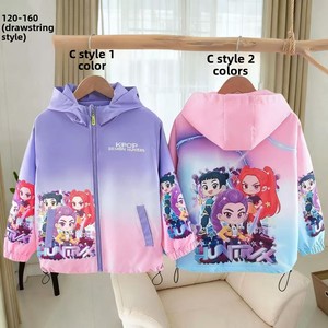 เสื้อแจ็คเก็ตผู้หญิงพิมพ์ลาย K-Pop Kpop Demon Hunters รุ่นใหม่ สไตล์ลำลองสำหรับฤดูใบไม้ผลิ มีซิปและฮู้ด - Product Image 3