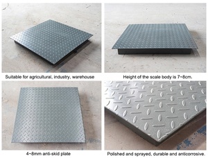 Công nghiệp quy mô nền tảng <span class=keywords><strong>1000kg</strong></span> quy mô sàn với đoạn đường nối gia súc quy mô với tải di động và trọng lượng chỉ số giá rẻ giá 2 tấn 60 mét - Product Image 4