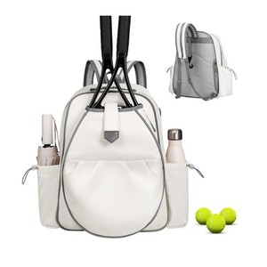 <span class=keywords><strong>Borsa</strong></span> Multifunzionale per Racchette da <span class=keywords><strong>Tennis</strong></span> in Poliestere di Alta Qualità, Zaino Impermeabile e Resistente per Racchette da <span class=keywords><strong>Tennis</strong></span> e Pickleball - Product Image 2