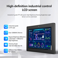 Monitor layar sentuh industri Anti gangguan, 15 "/ 15.6" dengan layar dan struktur kustomisasi kasar didukung