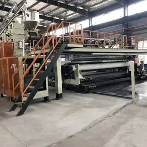 HDPE/PE Production 8m plastic width HDPE PE Geomembrane line sheet extrusion production line