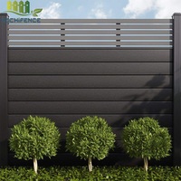 Duurzame Tuin Hek Composiet Wpc Hek Zaun Voor Garten Landschap
