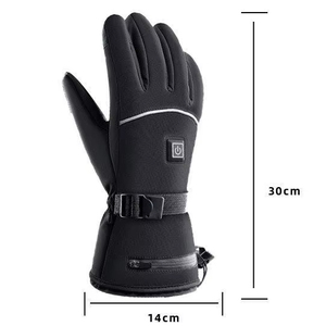 <span class=keywords><strong>Gants</strong></span> <span class=keywords><strong>chauffants</strong></span> électriques rechargeables et imperméables pour l'<span class=keywords><strong>hiver</strong></span>, avec sangle de poignet réglable, pour moto, vélo et snowboard - Product Image 5
