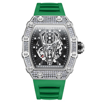 Montre à quartz pour homme Onola 3826d, style masculin, design de luxe, bracelet en caoutchouc, aiguilles lumineuses, étanche, pour affaires, Montre Relojes