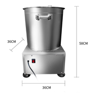 Presse-légumes électrique avec moteur en cuivre pur, en acier inoxydable, haute efficacité, appareil de cuisine pour le séchage des légumes