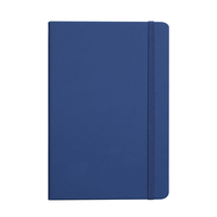 Carnet de notes de couleur unie personnalisé OEM d'usine avec bande élastique, format A5, cadeau promotionnel d'entreprise, bloc-notes