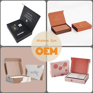 Favourite Printed Logo Tissue Paper Packaging <b>Box</b> Recycled <b>Foldable</b> Paper <b>Box</b> Lid Card Airplane <b>Box</b> For Mailing - Product Image 2
