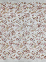 Patrón de planta Lentejuelas coloridas Laminación Bordado Vestido de noche de gama alta Cheongsam Vestido de mujer Tela de encaje de lentejuelas