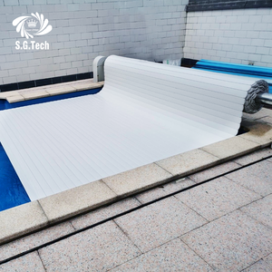 Cubierta para <span class=keywords><strong>Piscina</strong></span> Eléctrica Personalizada Watercrown de Material PC con Tiras de Sellado de Tercera Generación, Larga Vida Útil y Protección UV - Product Image 5