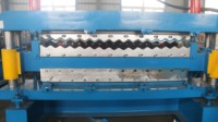 Máquina de fabricación de Tejas trapezoidales y corrugadas de doble capa Máquina formadora de rollos de doble hoja de techo