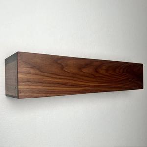 Estante <span class=keywords><strong>Flotante</strong></span> de Madera <span class=keywords><strong>con</strong></span> Cajones Ocultos, Caja de Seguridad Secreta para Dinero, Estante para Armas, Estantes Modernos para Mueble de TV - Product Image 2