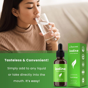 Oem dukungan tetes yodium kalium iodida cairan tidak berasa fokus energi meningkatkan tetesan kesehatan suplemen - Product Image 3