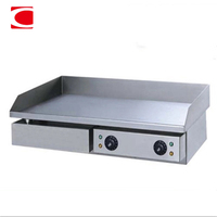 Grill électrique de Table en fonte, équipement de cuisine Commercial, avec certificat CE, 1 pièce