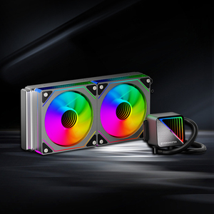 Enfriador de CPU AIO de 240 mm, Radiador de Refrigeración por Agua ARGB para LGA1700 AM5, Iluminación LED ARGB OEM que Mejora la Estética del PC con RGB Vibrante - Product Image 2