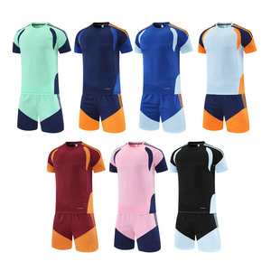 Camiseta de Fútbol Transpirable de Secado Rápido Personalizada, <span class=keywords><strong>Ropa</strong></span> de Fútbol con Logotipo Personalizado, Uniformes de Fútbol al por Mayor, Servicio OEM de Entrenamiento - Product Image 4