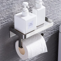 Porte-rouleau de papier toilette mural en acier inoxydable 304 – Distributeur de mouchoirs pour salle de bain