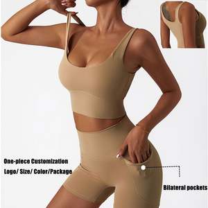 Logo personalizzato nuova tendenza Ropa Deportiva vestiti abbigliamento sportivo da <span class=keywords><strong>donna</strong></span> Jogging <span class=keywords><strong>allenamento</strong></span> abbigliamento Fitness <span class=keywords><strong>set</strong></span> <span class=keywords><strong>donna</strong></span> - Product Image 6