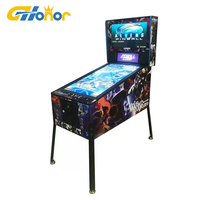 Machine de jeux d'arcade, pinball, jeux virtuel, 2 écrans, de haute qualité, livraison gratuite