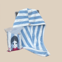 Chapeau de bain rectangulaire en velours corail à motif floral, épais et absorbant, pour sécher les cheveux, lavable en machine, usage domestique, unisexe
