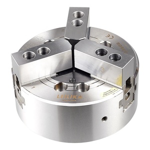 LEILIKA, 12 pulgadas, alta velocidad, centro cerrado, 3 mordazas, Portabrocas hidráulico, accesorios para fresadora de máquina de torno <span class=keywords><strong>CNC</strong></span> - Product Image 1