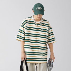 เสื้อยืดผ้าฝ้ายเนื้อนุ่มสำหรับผู้ชายทรงสลิมฟิตแขนยาวกันยับและระบายอากาศได้ดีเหมาะสำหรับสวมใส่สบายๆ - Product Image 5