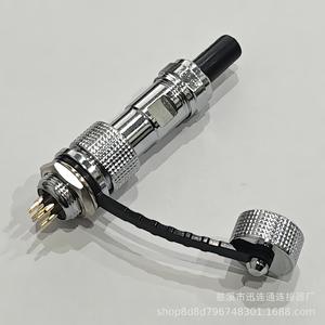 Conector y Enchufe de Aviación Impermeable GX12 M12 2P3P4P5P6P7P de Aleación de Zinc Cromado IP66 con Contactos de Cobre Chapados en Oro - Product Image 5