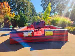 팽창식 기계 황소 로데오 놀이기구 성인용 파티 게임 대여 기계 황소 컨트롤러 판매 - Product Image 4