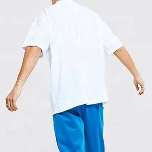 T-shirt de luxe surdimensionné pour hommes, modèle vierge, grande taille, avec épaules tombantes et coupe carrée, personnalisable, vente en gros, direct fabricant - Product Image 4