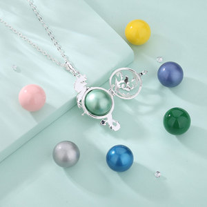 Changda Embarazo Regalos Dragón Bola Angel Chime Caller Collar para Mujeres - Product Image 3