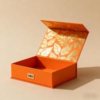 Embalaje de lujo de alta calidad con logotipo personalizado Caja de regalo azul de lujo con tapa magnética Cajas de embalaje de ropa grandes