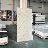 Lámina de PVC de Mármol Antiestática de Alto Brillo Moderna a Precio de Mayoreo para Decoración de Paredes Interiores, Uso Comercial en Baños y Cocinas