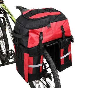 Rhinotalk 70L 自行车包 3 合 1 自行车后机架座行李袋 Pannier Pack 自行车包篮子