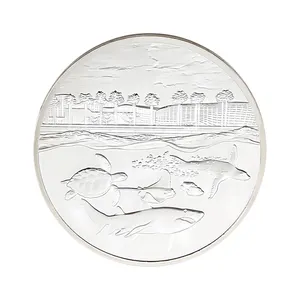 Les pièces de monnaie à collectionner 2024 pièces de monnaie 3D en alliage de zinc or argent métal émail Collection pièces personnalisées