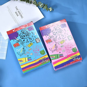 Nouveauté Stylo magique multicolore MARQUEUR MAGIQUE Graffiti Craft PenThree lignes de crayons aquarelle - Product Image 6