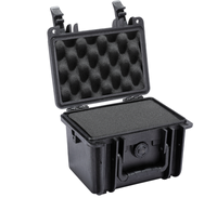 Prix d'usine OEM PP IP67 Étanche en plastique dur Petite valise à outils avec roues et mousse de rembourrage personnalisée