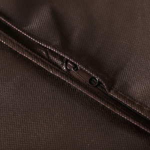 กระเป๋าใส่เสื้อผ้าสีขาวไม่ทอแฟชั่นใส่เสื้อผ้าความจุเยอะพับได้แบบพกพามีซิป - Product Image 1