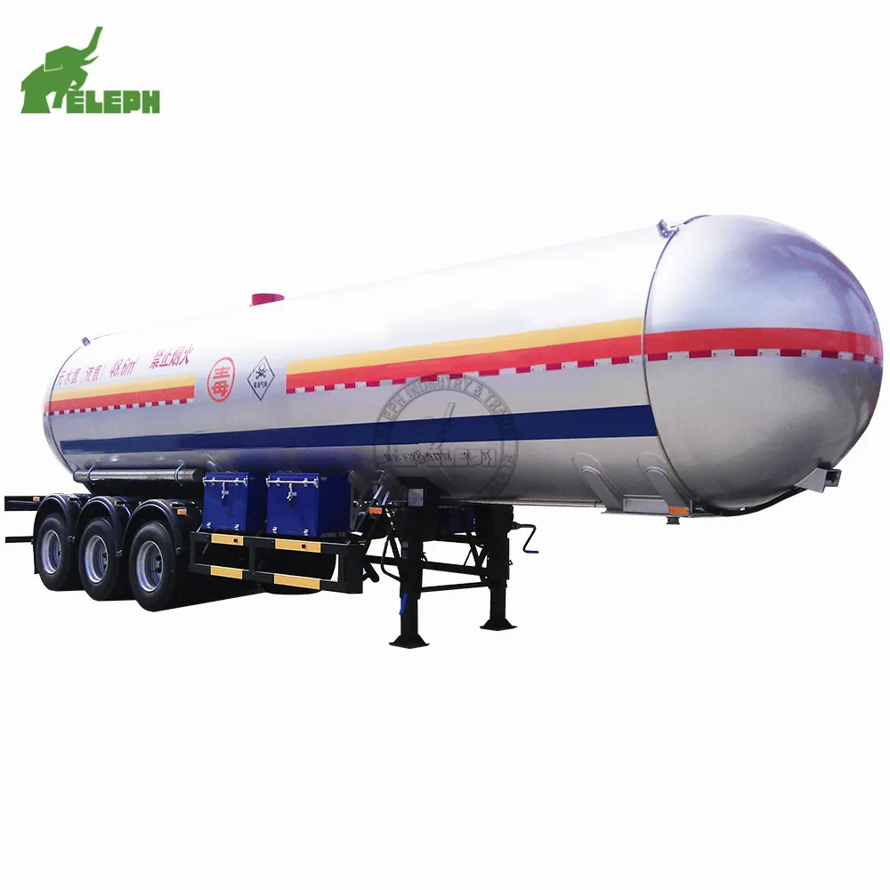 LPG Tank Semi Trailer Gas Tank Semi Trailer LPG Tanker Truck