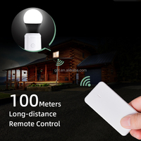 Adaptateur de douille d'ampoule LED Smart Wi-Fi E26/E27 Support de lampe Assistant Google et commande vocale Alexa, contrôle de l'application Smart Life