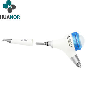 Polisseur à air dentaire professionnel, deux buses, raccord rapide, polissage à air haute vitesse, <span class=keywords><strong>jet</strong></span> de prophylaxie de précision pour des dents propres - Product Image 1