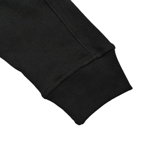 Nouveau style 2026 – <span class=keywords><strong>Pull</strong></span> décontracté en maille extensible 100 % <span class=keywords><strong>coton</strong></span> noir effet pierre, coupe oversize, pour homme - Product Image 4