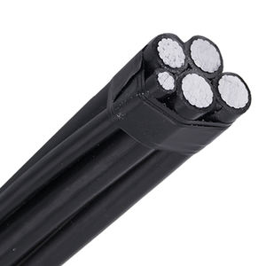 Cable ABC aislado XLPE de 600V y cable trenzado aéreo en tamaños 4X16 4X25 4X35 Cables de alimentación - Product Image 6